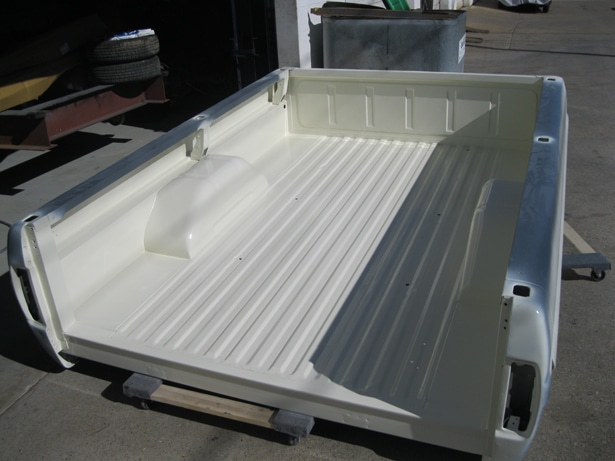 Primed the bed of the F100