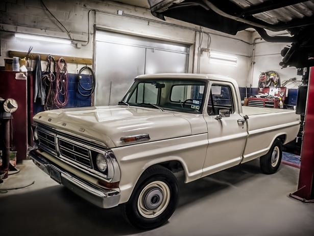 Restoration complete on the 1972 Ford F100 Classic Pickup Truck