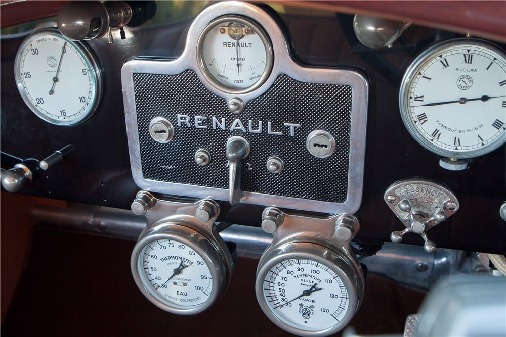 1925 RENAULT 40CV-dash